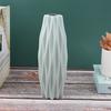 Flower Vase Decoration Home Plastic Vase White Imitation Ceramic Flower Pot