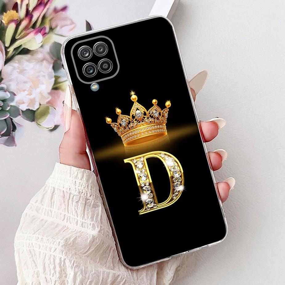 Чехол для Samsung Galaxy A12 M12 F12 Новый Чехол с Буквами Короны Мягкий Силиконовый Чехол для Телефона Для Samsung A12 M 12 Galaxy M12 F12 Бампер