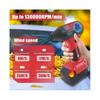 Компактный турбовоздуходувка для аккумулятора Milwaukee M18 18V, струйный вентилятор, 4 скорости, макс. 130000 об/мин