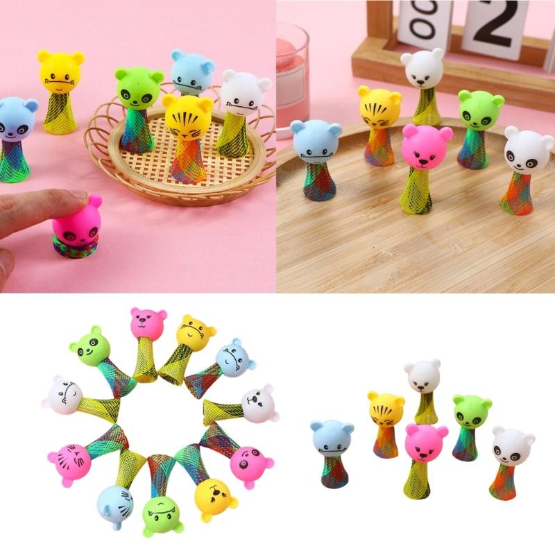 Смешанный мультяшный прыгающий персонаж Креативные прыгающие мультяшные персонажи Мультяшное животное Прыгающая кукла Игрушка