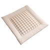Chair Cushion Soft Comfortable Cozy Breathable Yarn-dyed Relieve Pain Cotton And Linen
