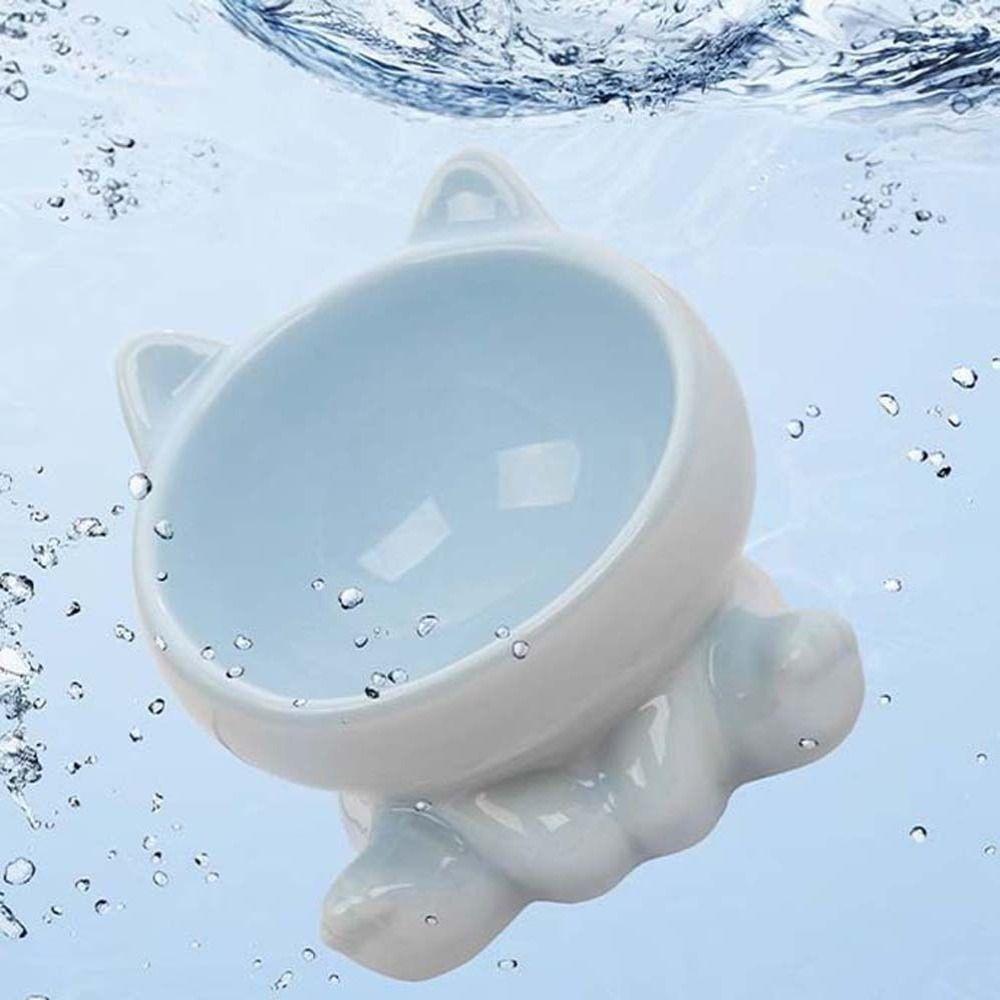 Cervical Drinking Eating Cat Food Bowl Pet Supplies Pet Feeding Bowl Water Feeder Container