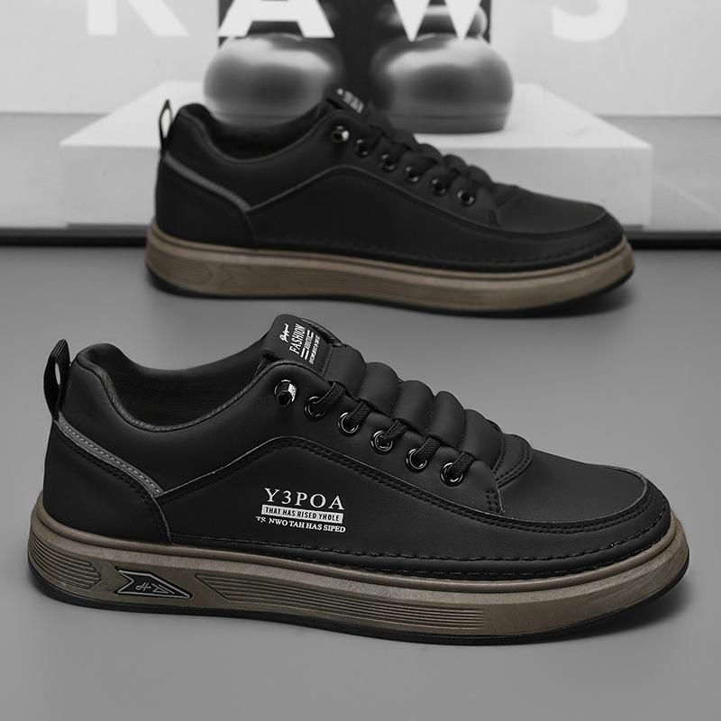 Весенняя мужская обувь новая дышащая маленькая белая обувь мужская трендовая универсальная спортивная и повседневная обувь на одной педали модная обувь