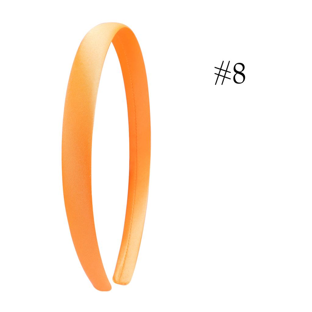 1,5 см Однотонные повязки на голову Сатиновая повязка для рукоделия Сделай сам Повязка для волос Красочные сатиновые повязки на голову для девочек и женщин