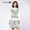 Anlom Women's Versatile V-neck Knitted Vest