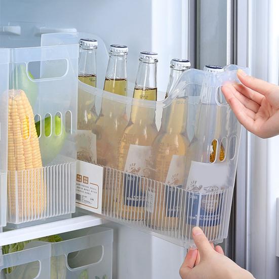 Кухонный ящик для хранения со встроенным шкивом, пластиковый футляр для хранения бумаги для скрапбукинга, прозрачный ящик для хранения