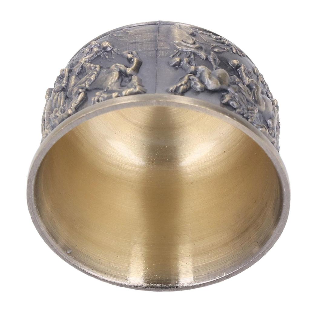 Бокал для вина ручной работы в стиле ретро-бронзы с узором «Лошадь к успеху»