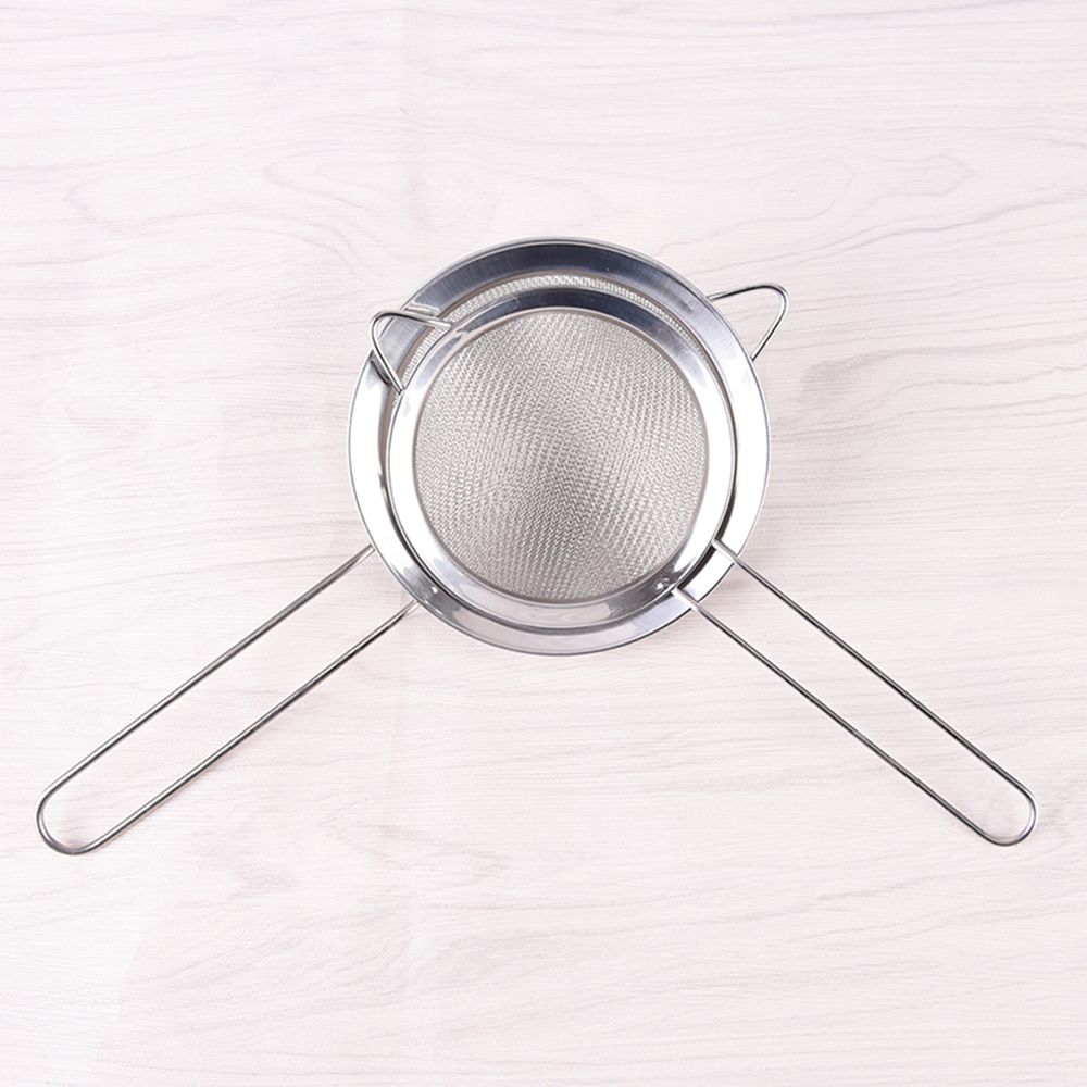 7/8/10/12/14/16/18/20/22cm DIY Tools Filter Colander Sifter Flour Strainer Mesh Stainless Steel