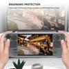 Gamepad Crystal Shell With Folding Bracket Transparent Hard Protective Case Compatible For Steam