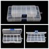 Rectangle Clear Plastic Storage Box for DIY Accessories