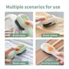 1/2Pcs Multifunctional Cleaning Brush Soft-bristled Liquid ShoeBrush Clothes Brush Shoe Clothing Board Brush Shoe Cleaner
