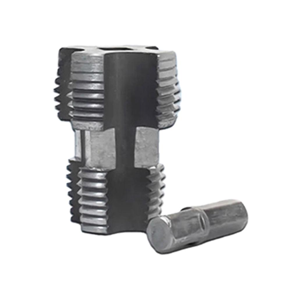 Внутреннее отверстие для сверления водопроводной трубы Двойные головки Труборез для ППР Нарезатель внутренней резьбы водопроводной трубы Электродрели Ручные инструменты