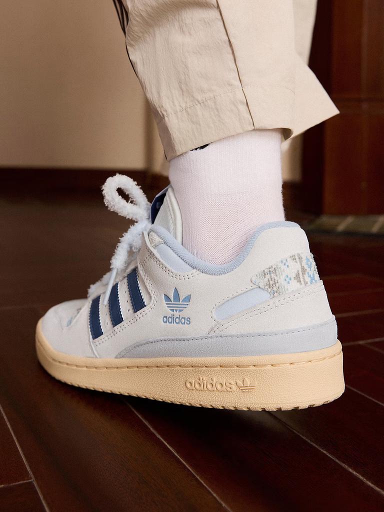 Обувь Adidas - FORUM LOW CL - Универсальные Повседневные Баскетбольные Кроссовки - Дизайн Клевер от AdiDada KJ4299