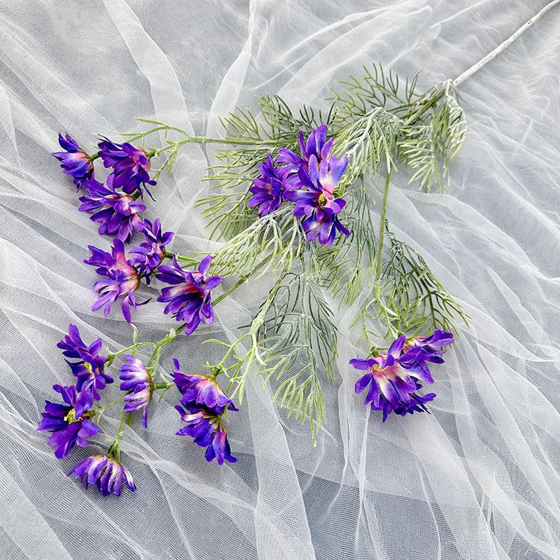 Chrysanthemum Artificial Flower Wedding Hotel Restaurant Decoration Desktop