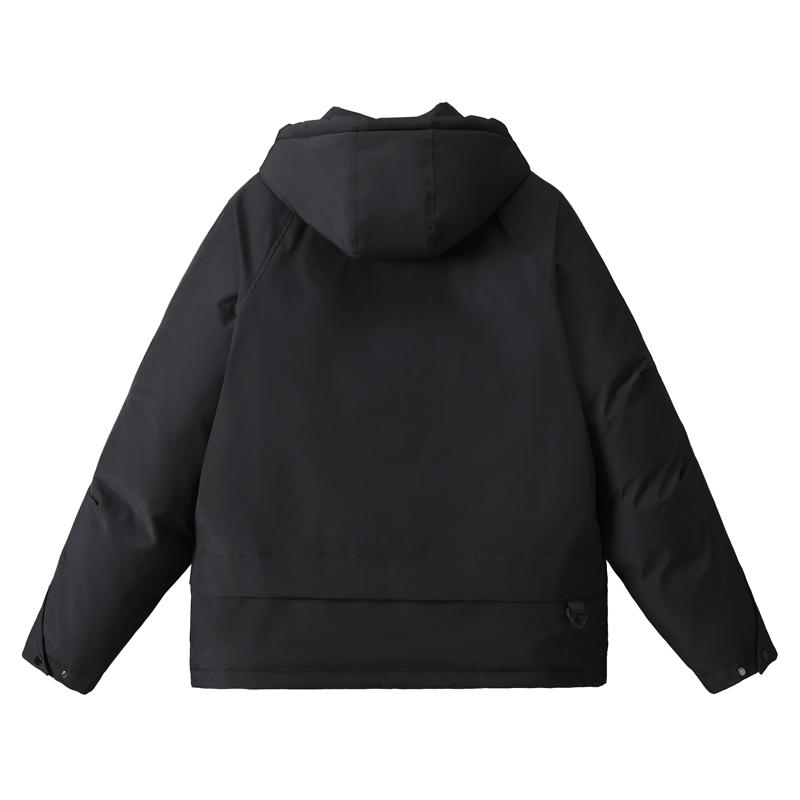 Модное зимнее мужское пальто больших размеров 5XL-12XL с капюшоном, водонепроницаемое, повседневное, свободного кроя, толстое, теплое, оверсайз, верхняя одежда, мужские куртки