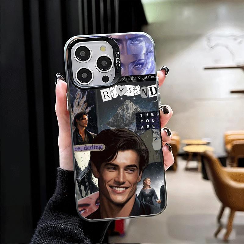 Acotar A Court of Mist and Fury Мягкий чехол для телефона для iPhone 15 16 17 Pro Max 17Air 16E 14 Plus 13 12 Mini Ударопрочный чехол Задняя часть S