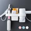 Wall-Mounted Bathroom Storage Rack Punch-Free Hair Dryer Rack