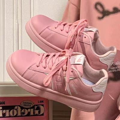 Женские туфли с оттяжкой dopamine маленькие белые туфли 2025 года, весна, новые туфли Wasteland Wind Muffin Bottom, супер легкие, милые, симпатичные туфли для доски