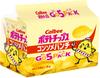 Calbee Potato Chips Consomme Punch Go 5 Packs 140g X 8 Bags [Potato Chips]