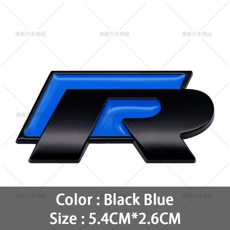 BRQ1 Для VOLKSWAGEN VW GTI Для Volkswagen POLO Passat Jetta Tiguan Sagitar Bora Beetle Golf CC Металлическая эмблема на крыло автомобиля Передняя решетка Emb oq2