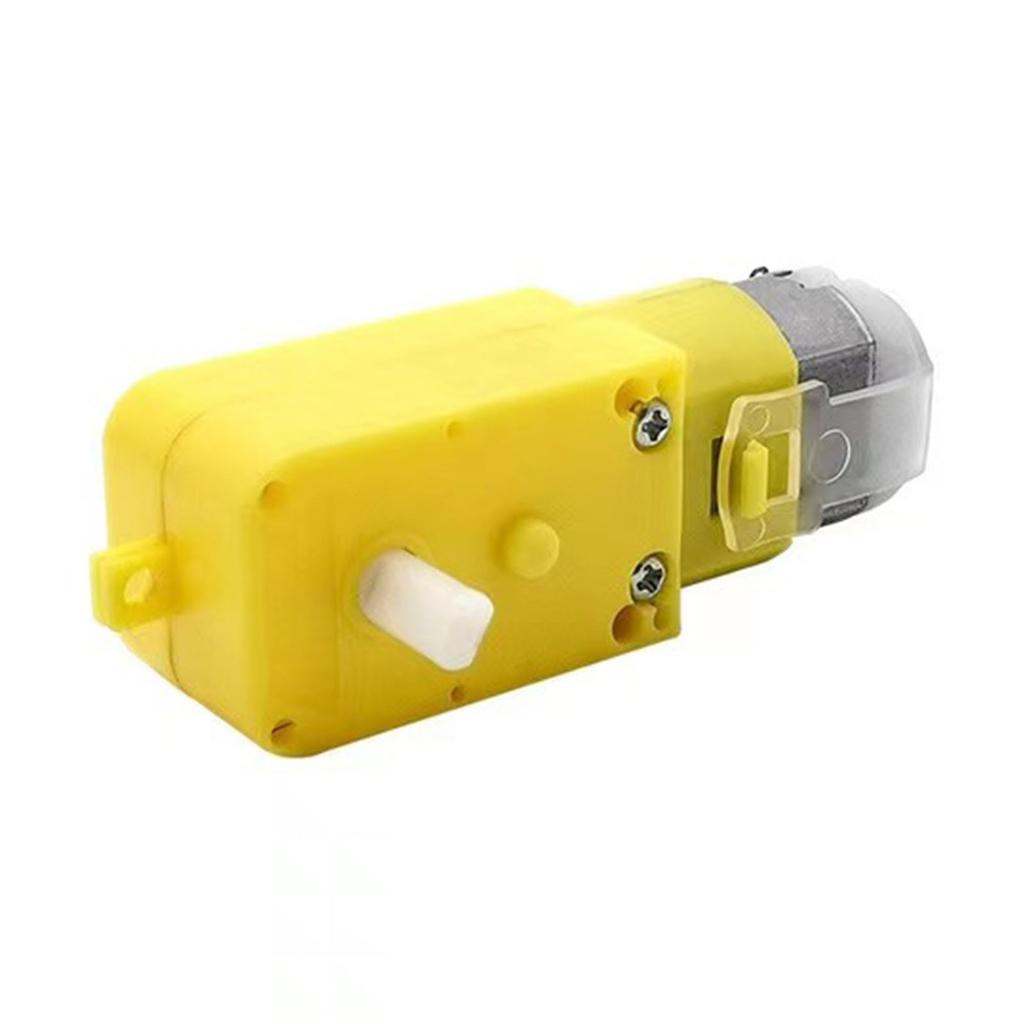 DC Geared Motor Dual Axes Anti Interference Electric Reduction Motor for 4 Wheel Drive Car Robot