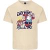 Christmas Santa Naughty List Funny Xmas Mens Cotton T-Shirt Tee Top