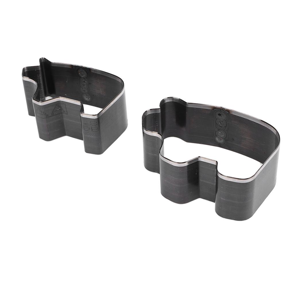 2 шт. Набор штампов для резки кожи в форме поросенка, ручная штамповка, формовка, легированная сталь, ремесленные инструменты