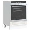 VidaXL Oven Cabinet Porto White Engineered Wood 853997
