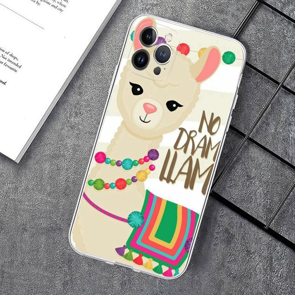 Чехол для телефона Лама Альпака Для IPhone 14 11 12 13 Mini Pro XS Max Чехол 6 7 8 Plus X XR SE 2020 Funda Shell