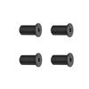 4pcs Silicone Wall Grommets Threaded Non-slip Ethernet Cable Grommets Wall Mount Cable Grommets for Starlink
