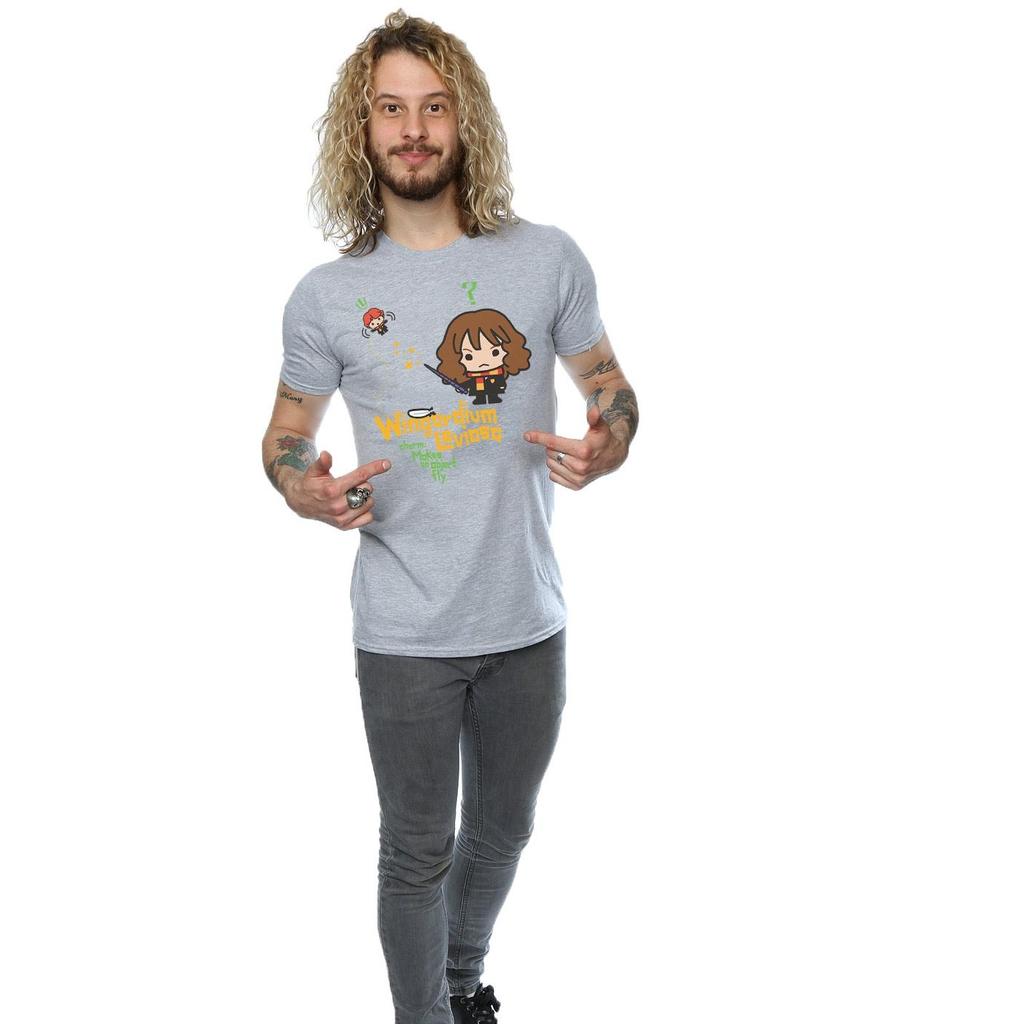 Harry Potter Mens Hermione Granger Wingardium Leviosa Junior T-Shirt