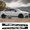 Для A3 8P 8V 8L 8Y S3 RS3 Седан Sportback Лимузин Наклейка на Дверь Автомобиля Декаль на Пороги Графика Гонночные Полосы Аксессуары