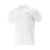 Li Ning Basketball Series Letter Round Neck Breathable Versatile Short Sleeve T-Shirt Men Tops Standard-White ATSV059-4