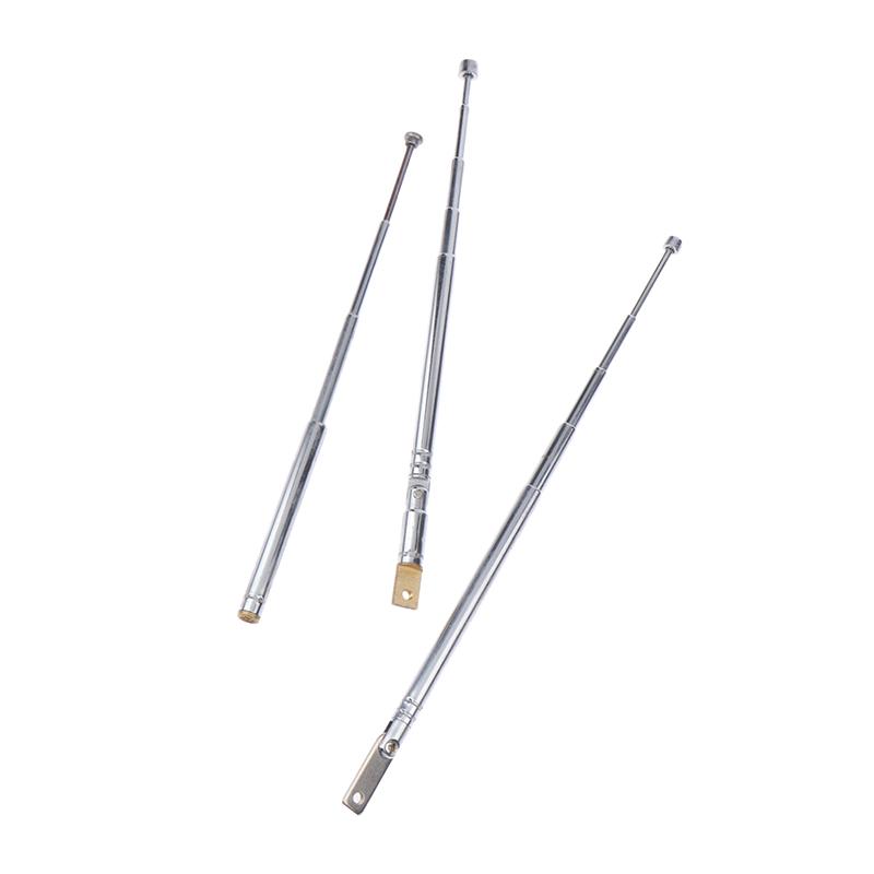 17/25Cm 5 Section Metal Full-Channel Am Fm Radio Antenna Telescopic Antenna Rotating Antenna Aerial M2.5