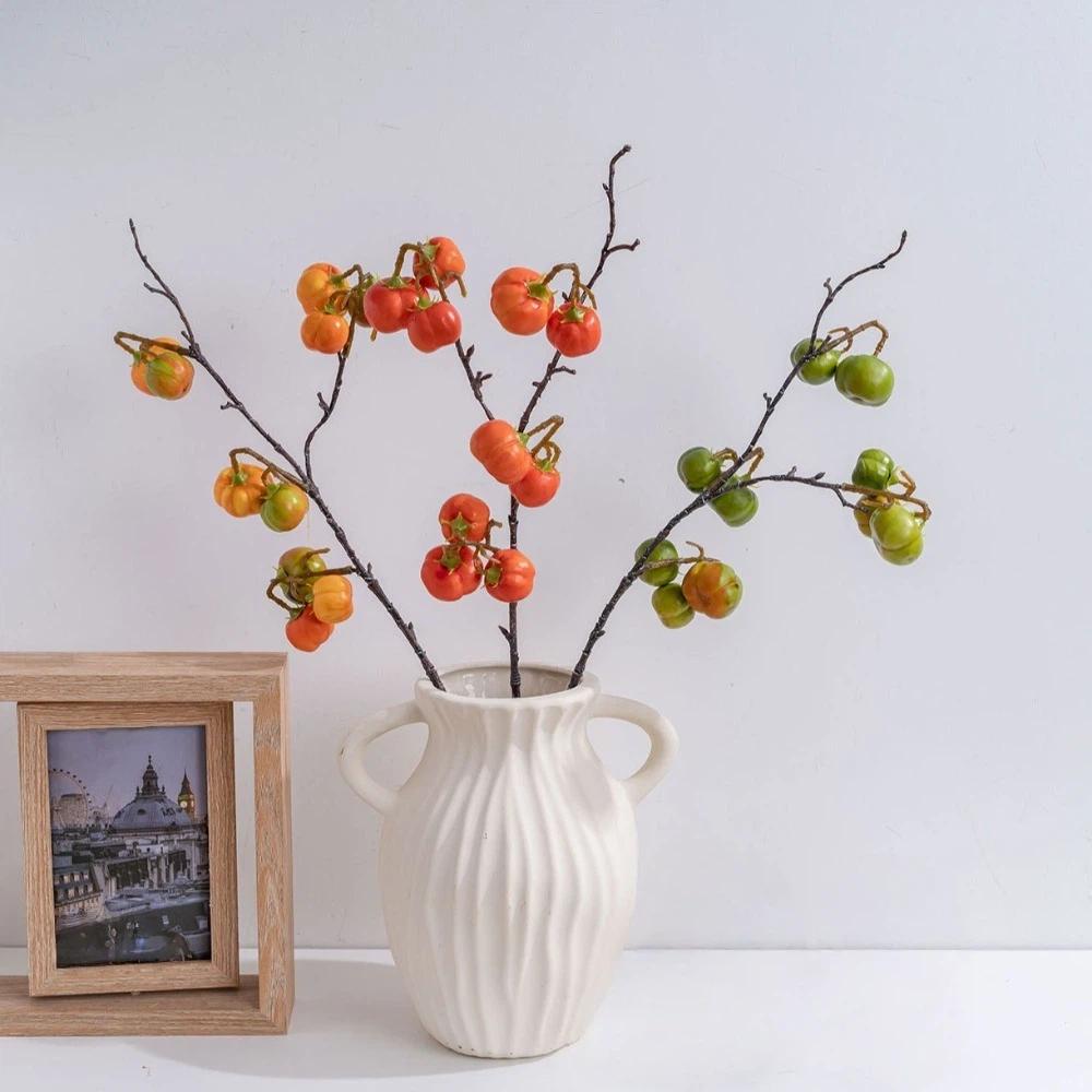 Handmade Artificial Pumpkin Branches Foam Fake Plants Simulation Pumpkin Festival Decoration