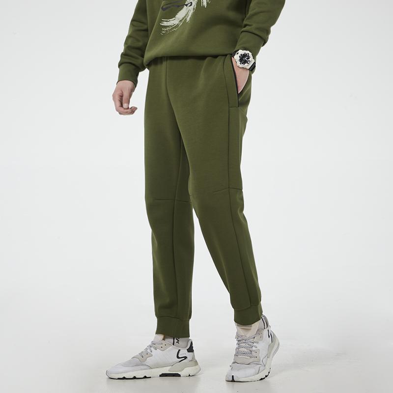 Adidas Knitted Sweatpants Men's Green Moderate Sweatpants GP1016