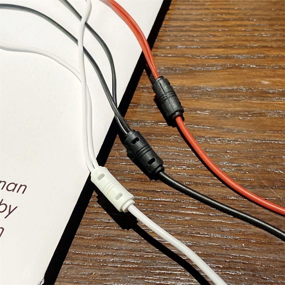White Black Red Monitor Headphone Wires Headphone Stereo Earbuds Wired Earphone In-Ear Earphone