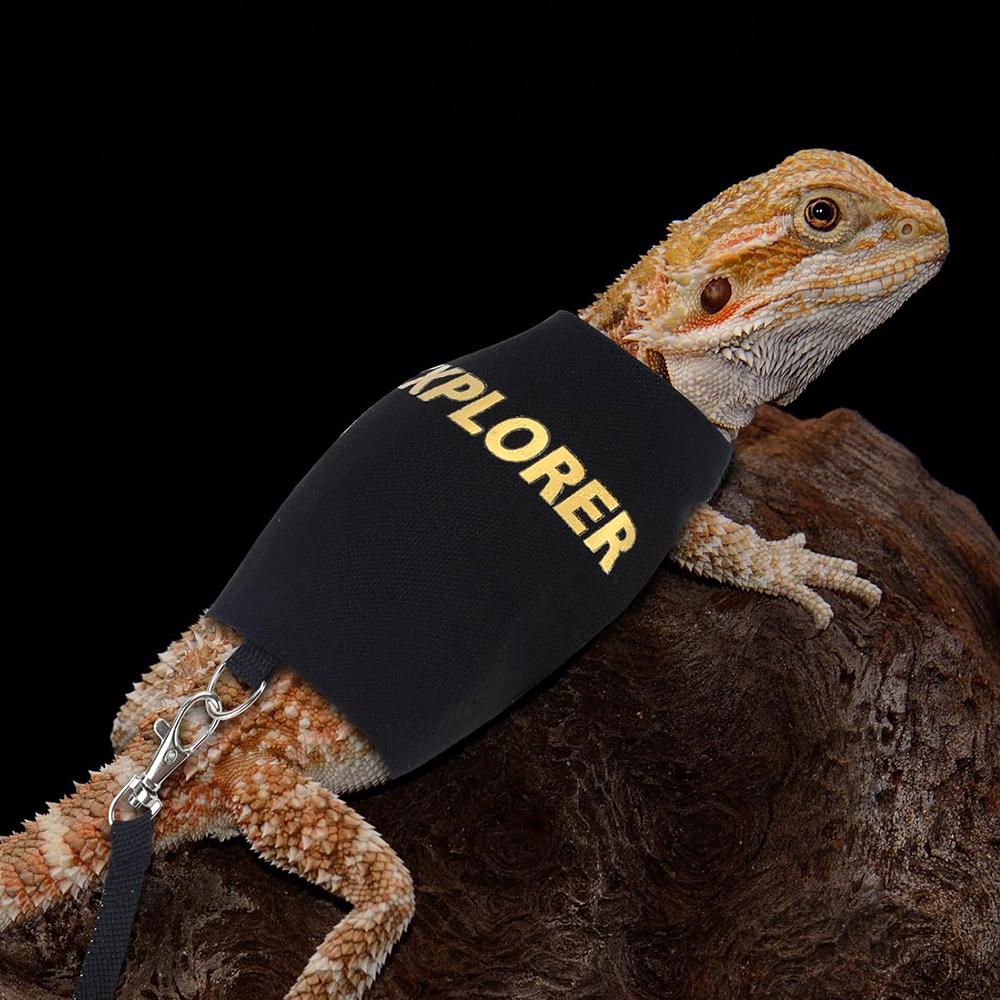 Регулируемый поводок-шлейка для рептилий и ящериц для выгула на улице