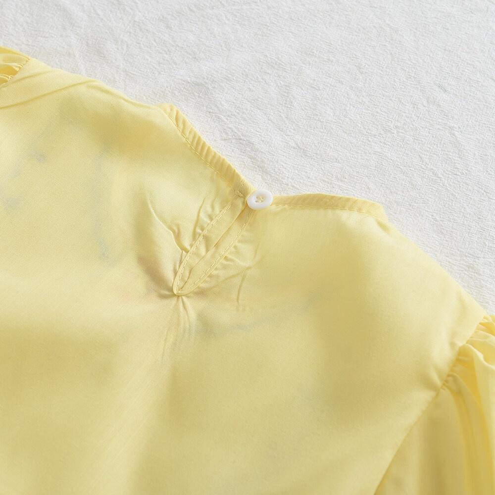 Летний костюм Bear Leader для девочек, топ с короткими рукавами с вышивкой и брюками с принтом, комплект из двух предметов, AX2501