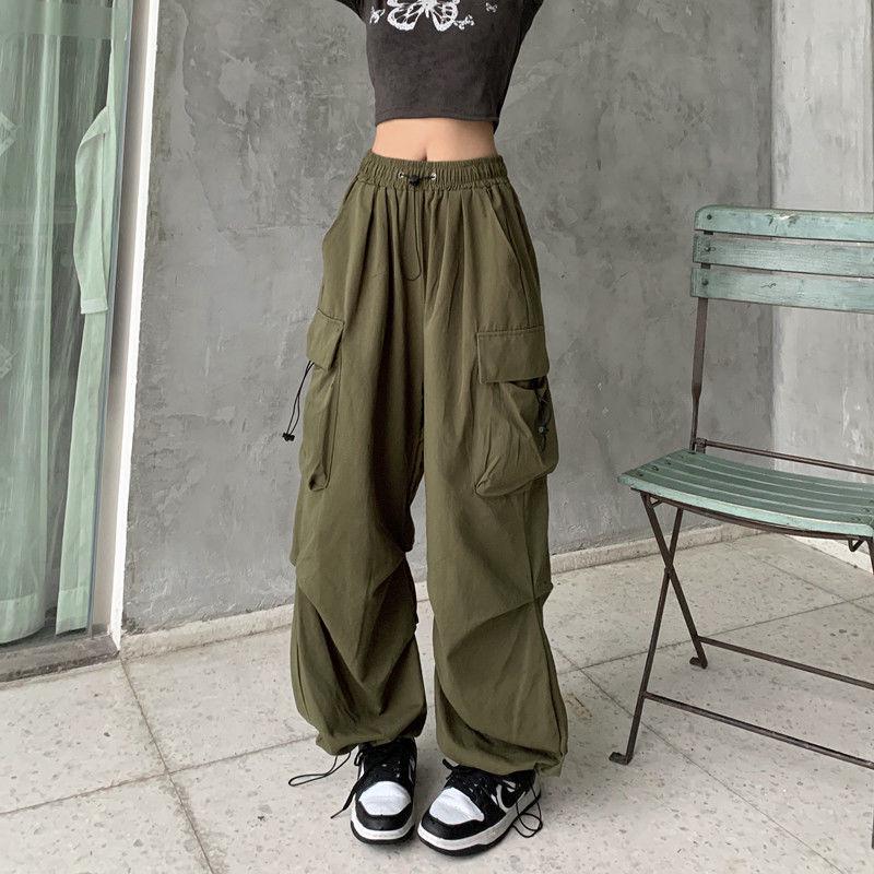 Women's Hip-hop Jazz Dance Wide-leg Joggers: Casual, Slimming, Versatile Straight-leg Sports Pants