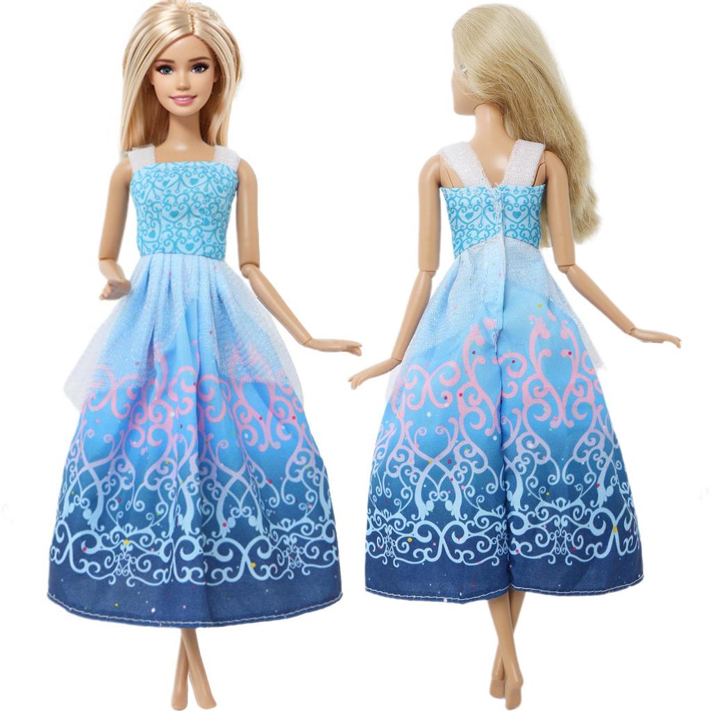 1x Наряды принцессы для куклы, вечерние бальные платья, одежда для 30-сантиметровой куклы, аксессуары 1/6, куклы 11,5 дюймов, игрушка для девочки(НЕТ КУКЛ)