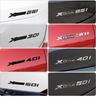 AAAOQ1 New Chrome Black Fender & Trunk Emblem Sticker for BMW 3/4/5/6/7/8 Series X3/X4/X5/X6/Z4/GT - SDrive/XDrive/EDrive Badge Decal