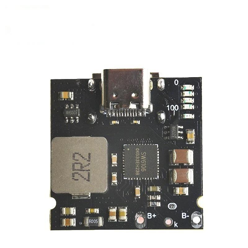 1 шт. Type-C USB DC 5 В на 3,7 В 4,2 В Литиевая батарея 4A PD 18 В Модуль быстрой зарядки 1S BMS 18650 Li-Ion Плата зарядки-разрядки