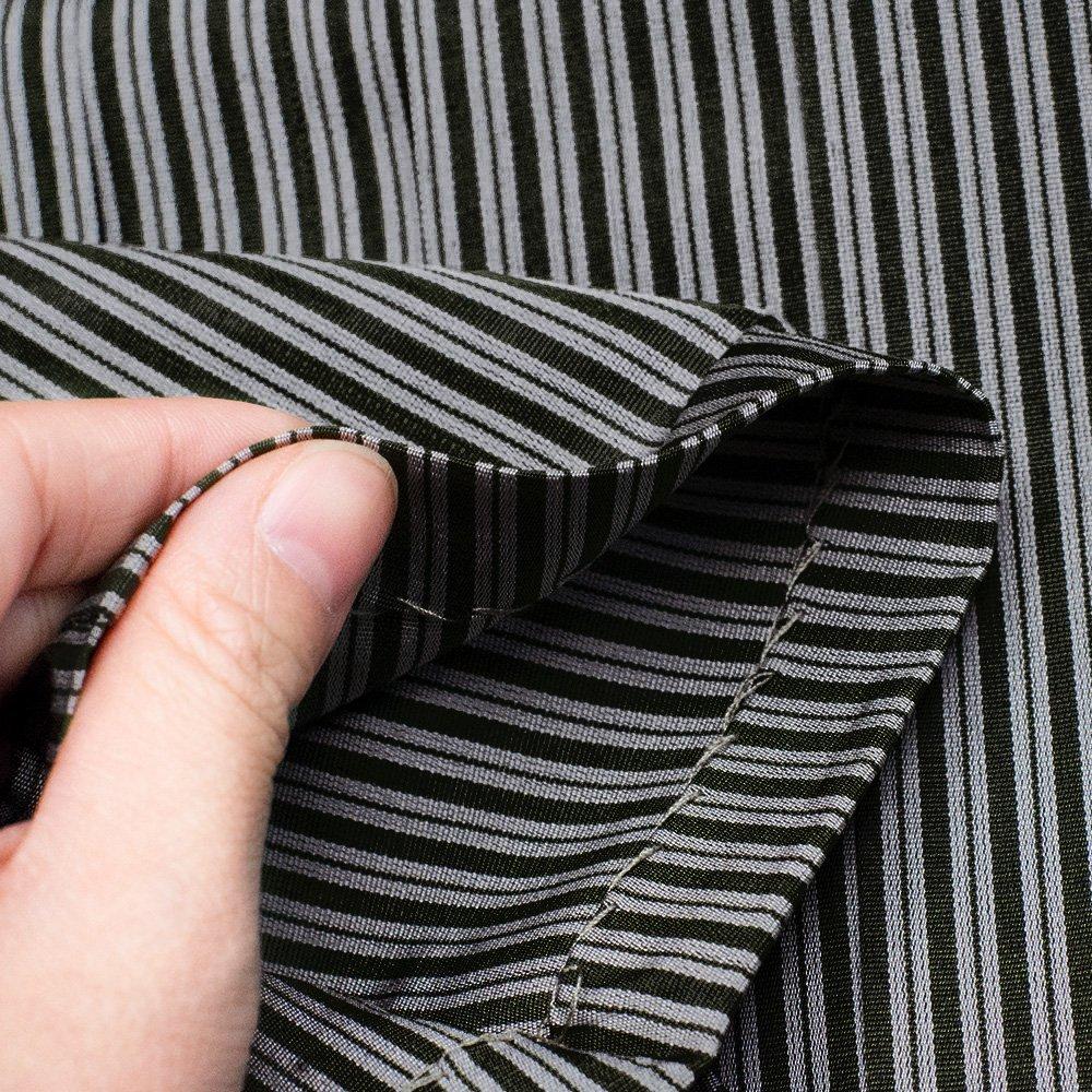 Хакама для верховой езды, моющаяся, для верховой езды [Kyoetsu], в полоску, мужская (СС, черный)