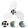 1pc #7 1/4 5-A Outboard Motor Propeller Aluminum Alloy 3 Blades Marine Propeller For Yamah 2 Horsepower For 3.5 For HP