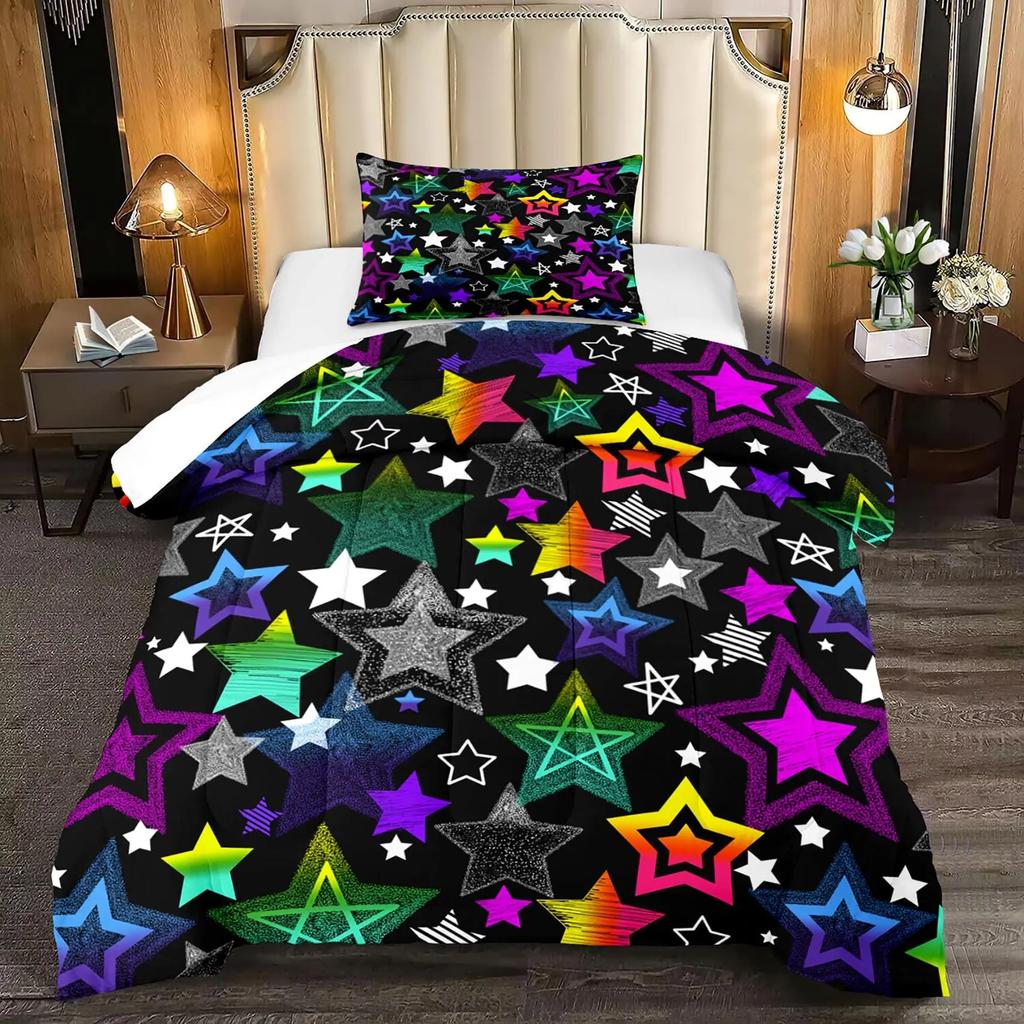 Comforter 2 S Astronaut Queen Size Outer Space Bedding Set 3Pcs For Kids Girls Adultscomforter Soft With