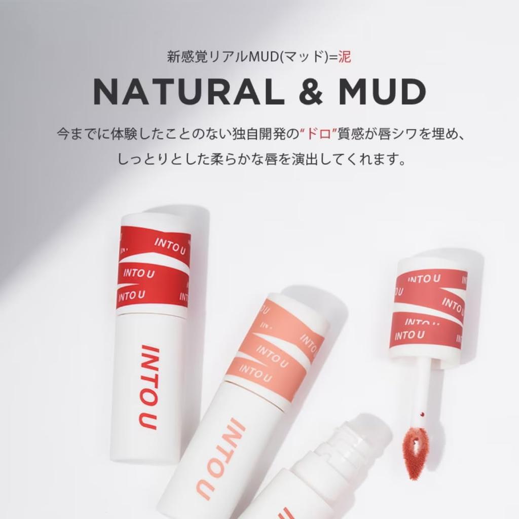 INTO U Super Matte Lip Cheek Mad New sensation Грязевая помада с грязной текстурой Грязевая помада Матовая помада EM12 Takamine no Hana Coral & (= грязь)