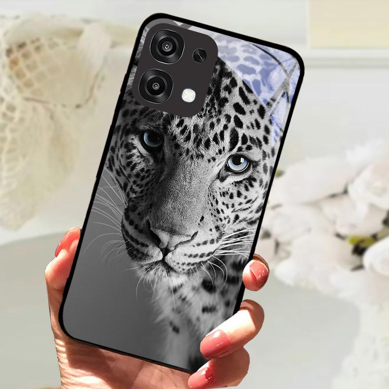 Для Oppo A6 A 6 Pro F31 5G CPH2781 Чехол Модная Расписная Крышка из Закаленного Стекла Для Телефона OPPO A6Pro Fundas Защитный Чехол Coque