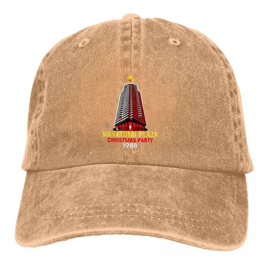 Мужская бейсболка Nakatomi Plaza Trucker Snapback, ковбойские кепки, шляпа для папы, вечеринка в стиле фильма «Крепкий орешек» 1988 года, шляпы для гольфа с Брюсом Уиллисом