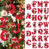 New Creative English Letter Hanging Acrylic Flat Christmas Tree Home Party Decoration Gift